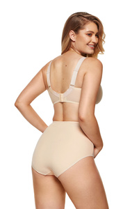 Zara wireless soft bra beige