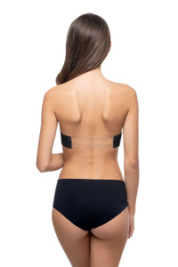 Self-adhesive convertible bra