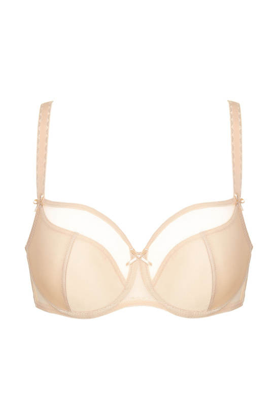 Zara smooth soft bra beige