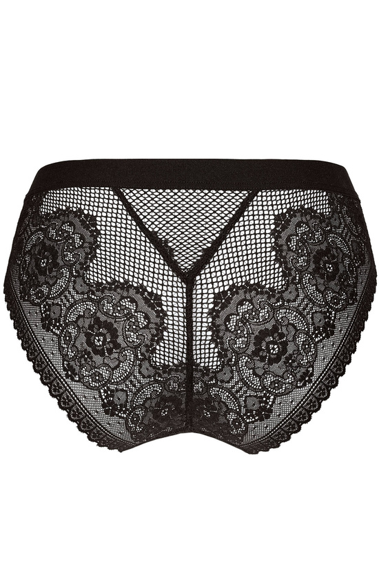 Estera cotton panty with lace back triple pack