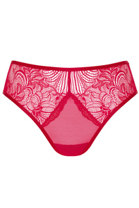 Rouge figi koronkowe czerwone