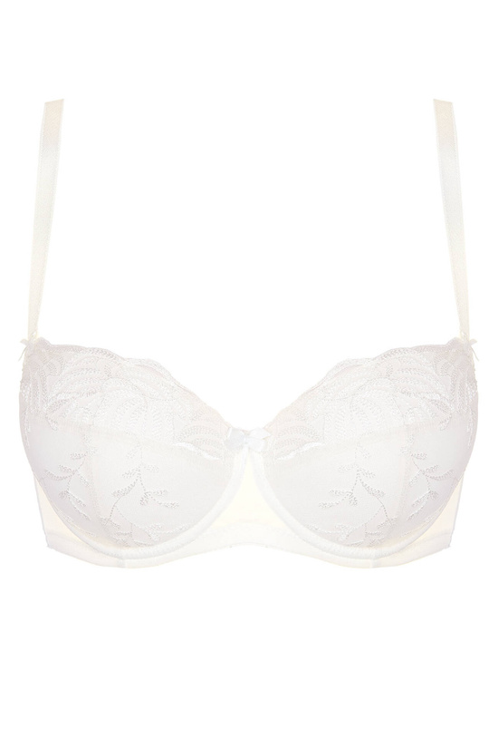 Cherie padded bra with embroidery cream