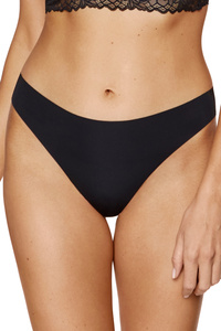 Blanca seamless thong with lace back triple pack