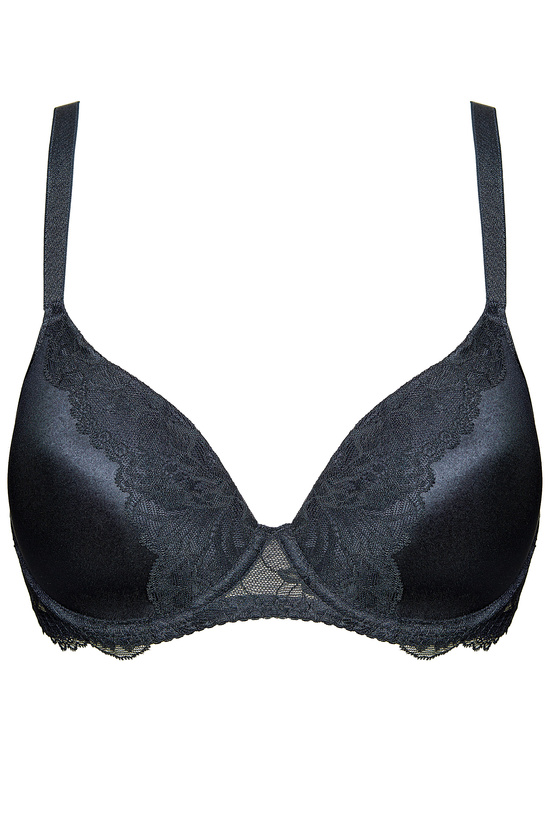 Kiara moulded cup bra with lace