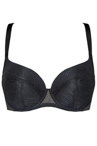 Cate classic padded bra with lace