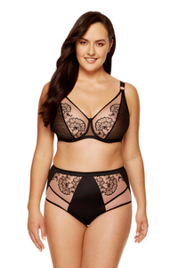 Kala high waist panty with embroidery